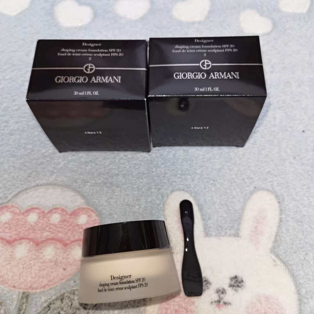 阿玛尼的底妆真的是yyds!针对每种皮肤都有不同的系列 大师