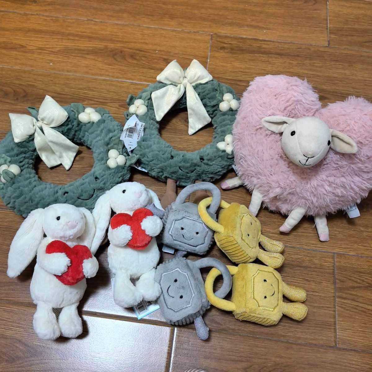 ☑开箱/下单地 jellycat的7个玩具，都是nord百货