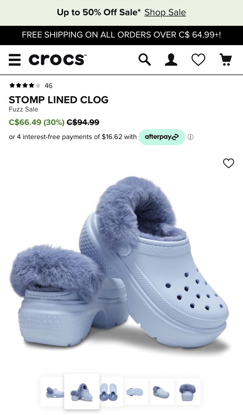 最近crocs 好像有点被宠了 很多热门款都断货断码了，出的