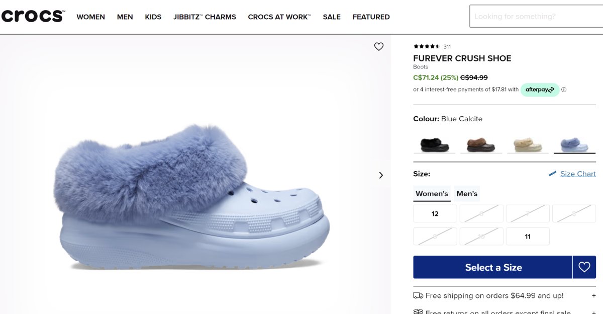 最近crocs 好像有点被宠了 很多热门款都断货断码了，出的