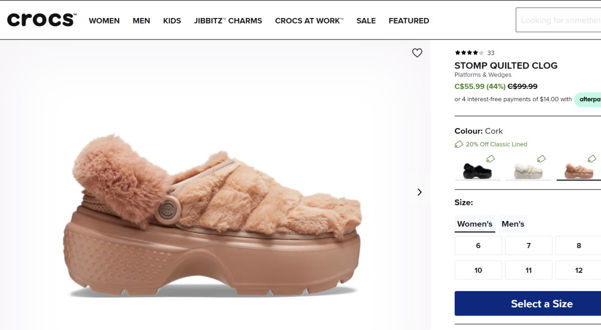 最近crocs 好像有点被宠了 很多热门款都断货断码了，出的