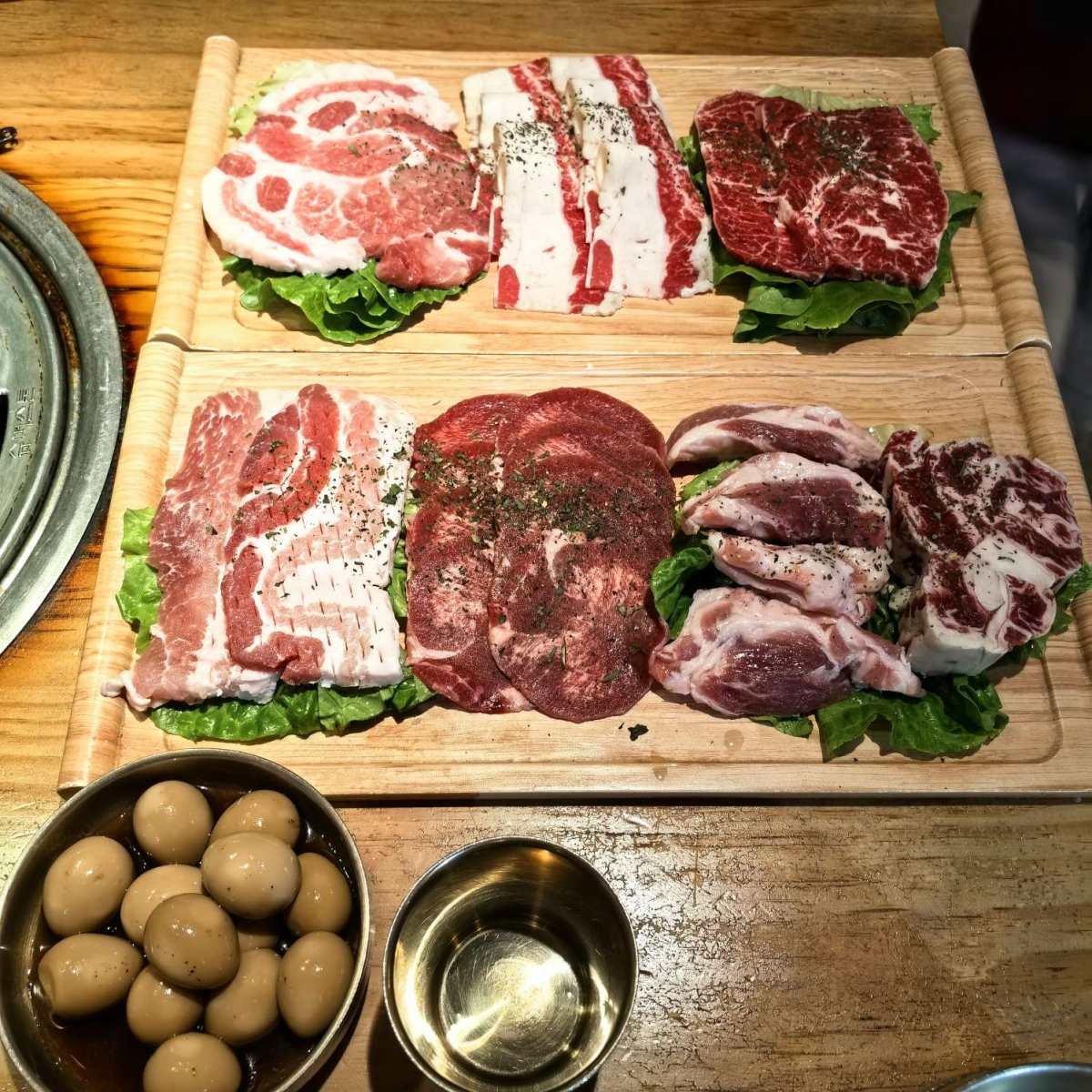 烤肉真的是太久没吃了，生了宝宝之后 大家是不是都是这个不能吃