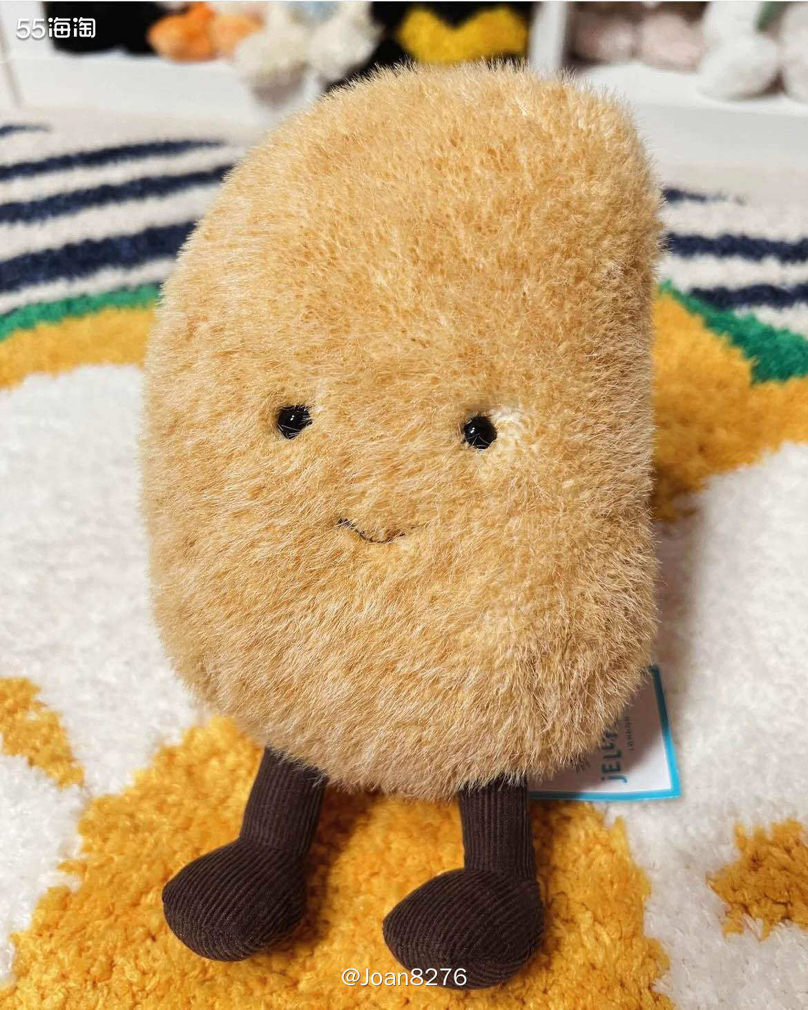 最近Jellycat上新了好多新品，最喜欢的是跟个芒果核心的