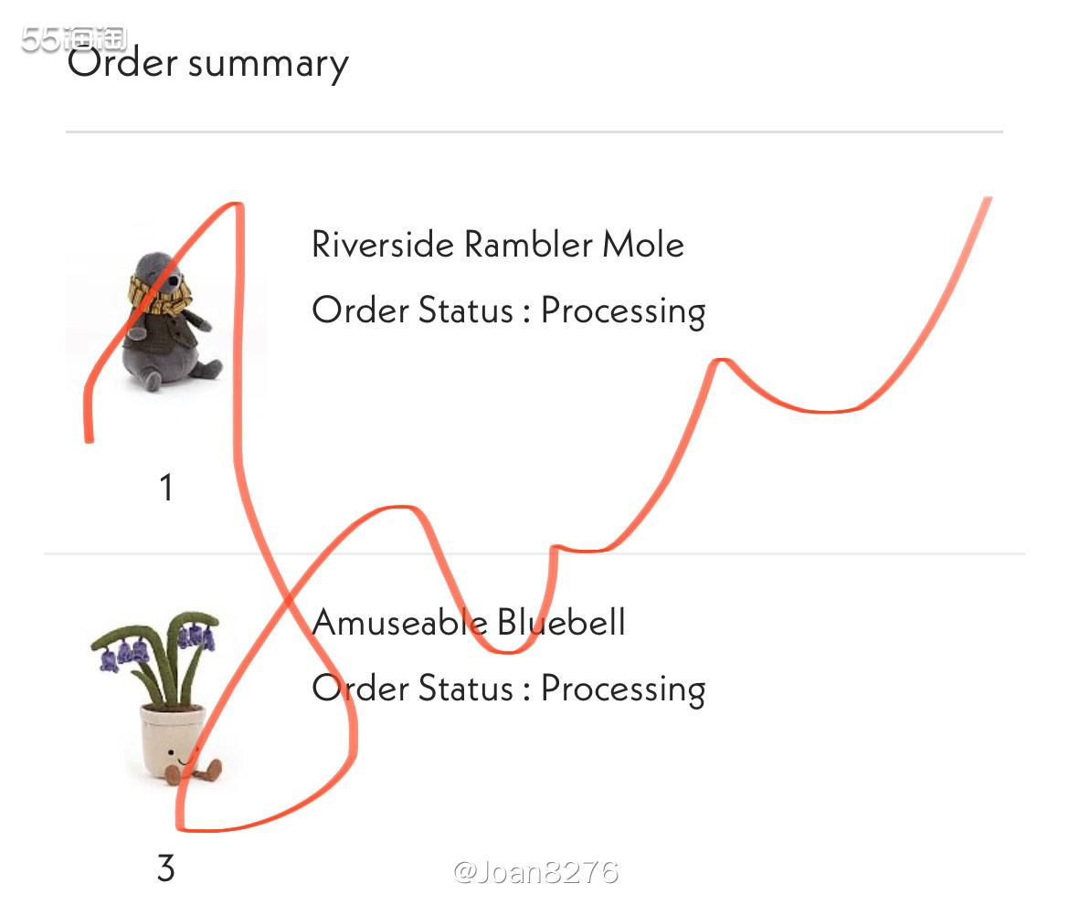 逛网站发现河畔漫步鼹鼠竟然有货，立马加到购物车，但只剩一只又