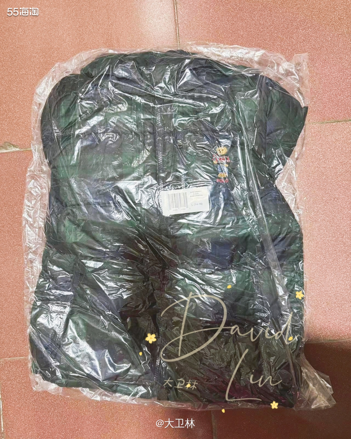 春节前下单的拉夫劳伦到货了😄，因为很多都是冬装，整体重量还