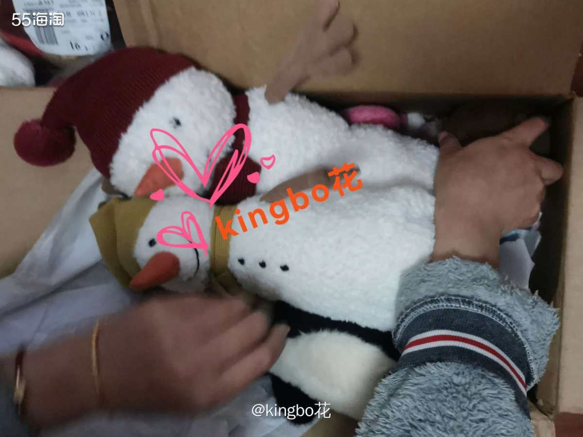 开箱jellycat一箱，雪人企鹅啥都有，个个很可爱  为了