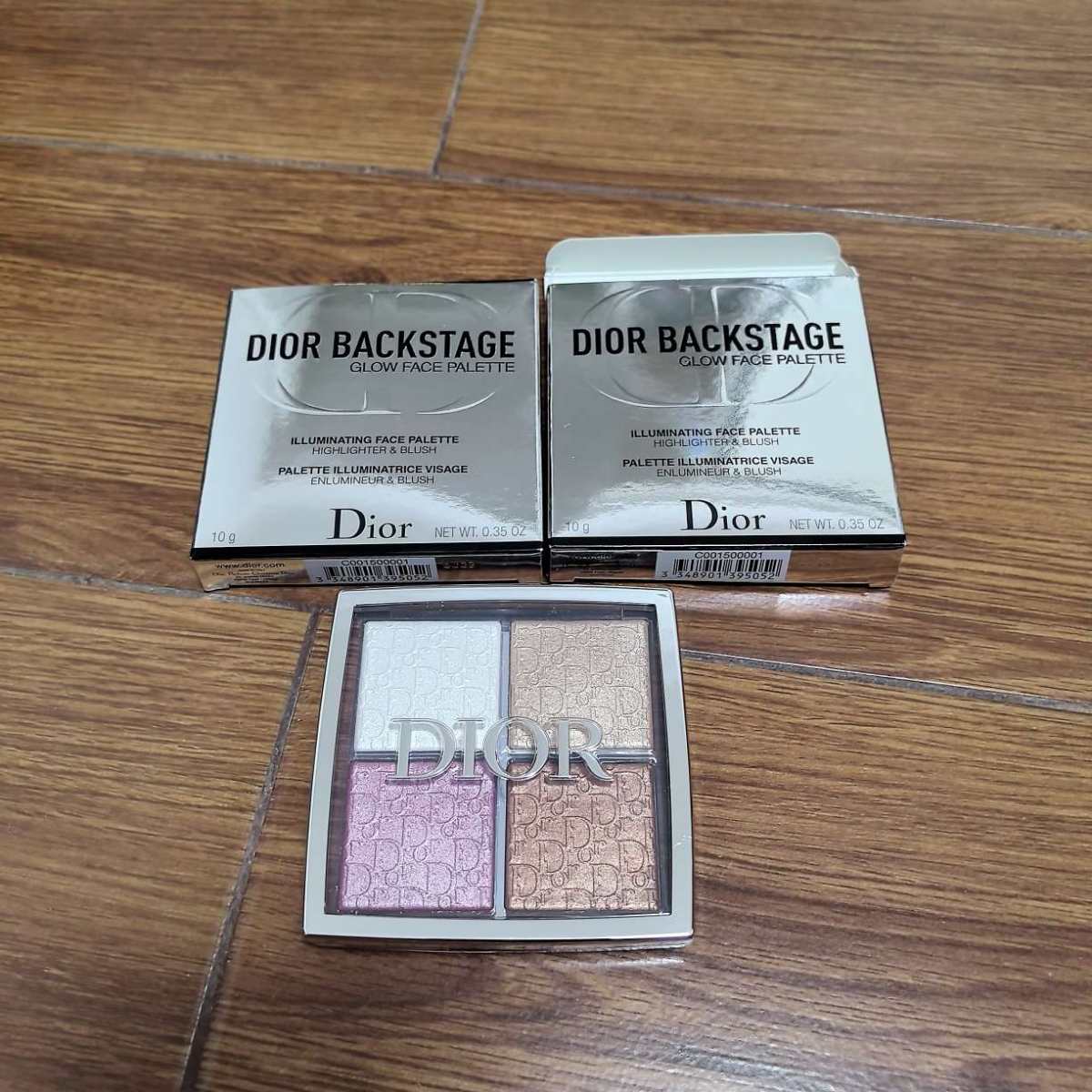☑开箱/价格 dior腮红盘001*2  48美金 dior