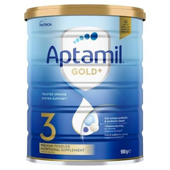 Aptamil 澳洲爱他美 金装加强型婴幼儿配方奶粉（3段）1岁+ 900g