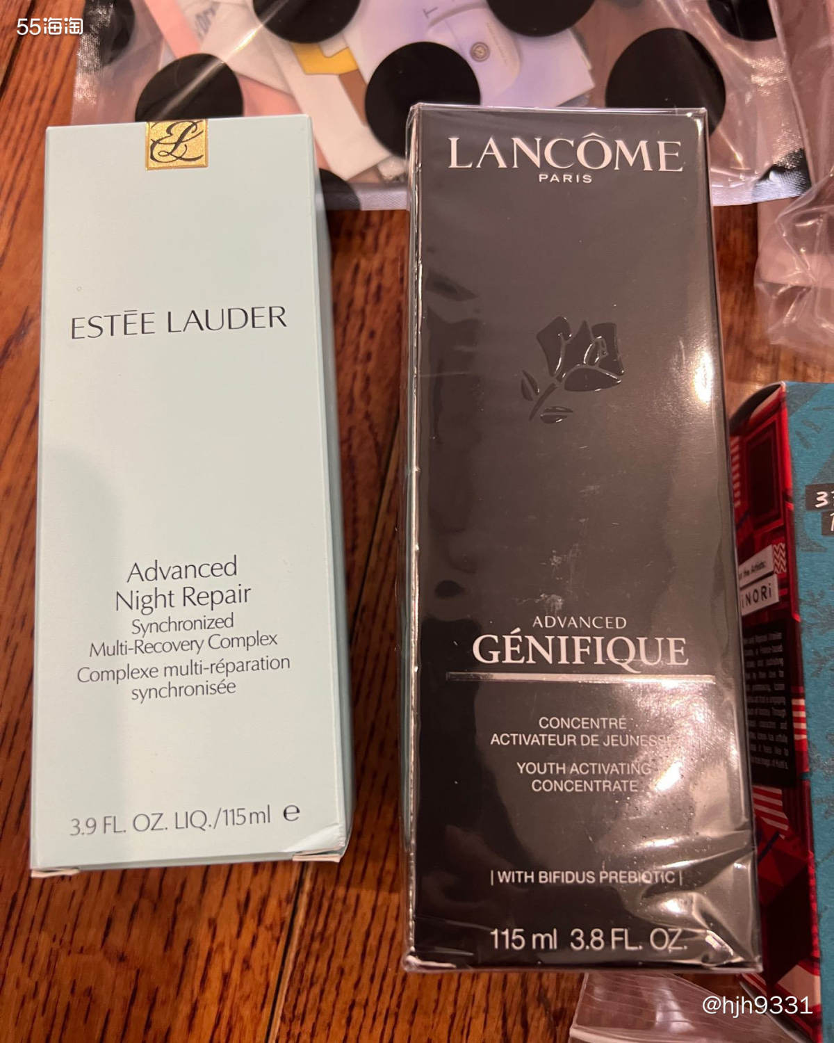 💕这箱是顾客预定的丝芙兰购买的半价雅诗兰黛小棕瓶精华和兰蔻