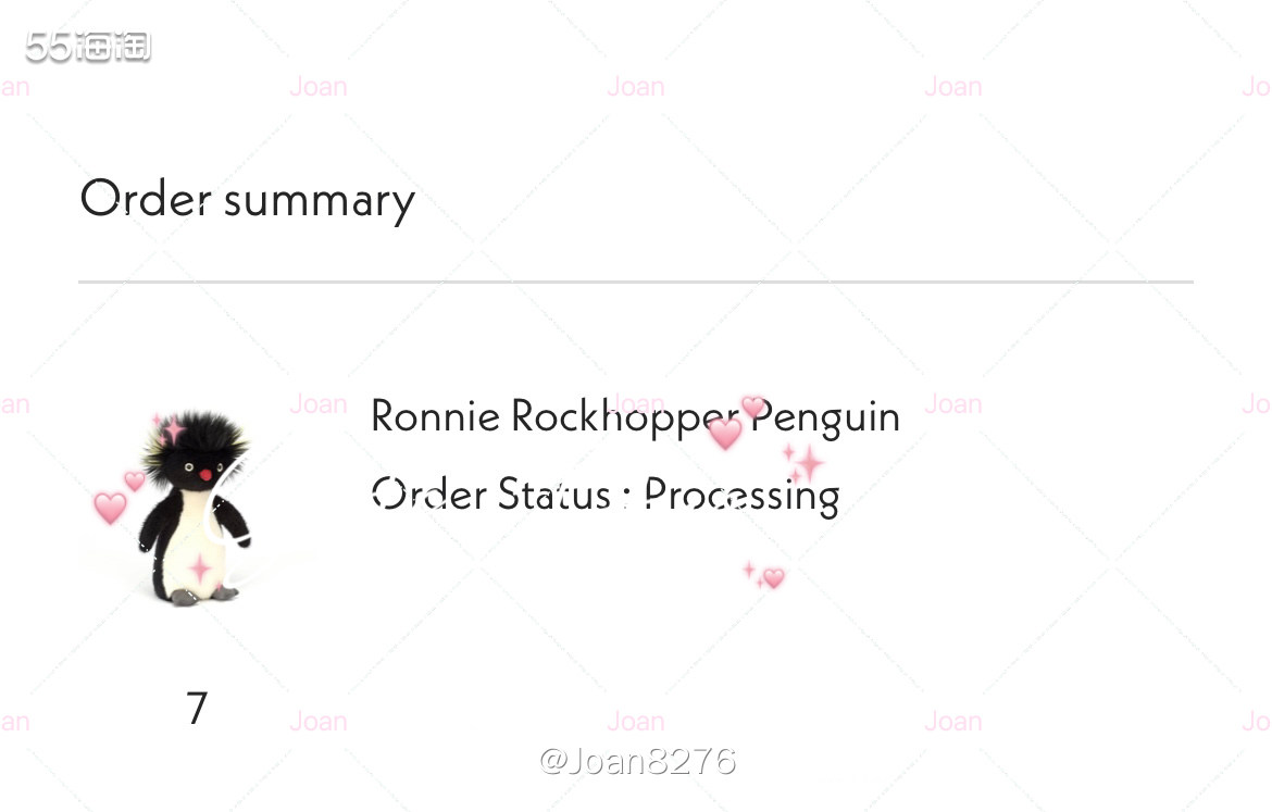 下单了章鱼后发现摇滚爆炸头企鹅竟然也补货了，那就肯定是不能放