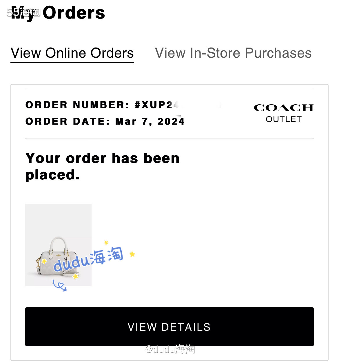 🥑下单网站：coach outlet美国官网 🥑下单时间