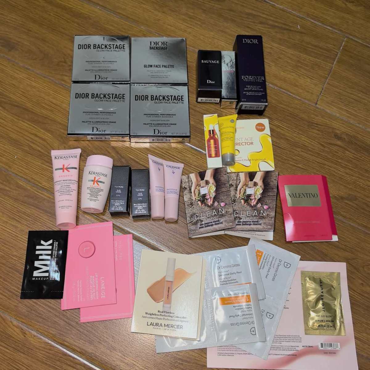 ☑开箱/价格 dior腮红盘*4 48美金*4 dior润唇