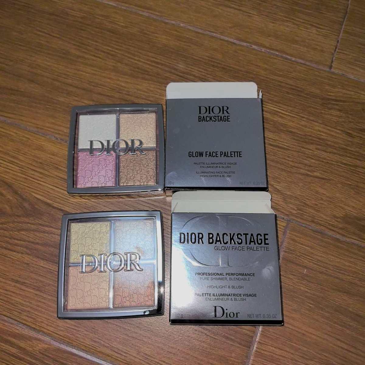 ☑开箱/价格 dior腮红盘*4 48美金*4 dior润唇