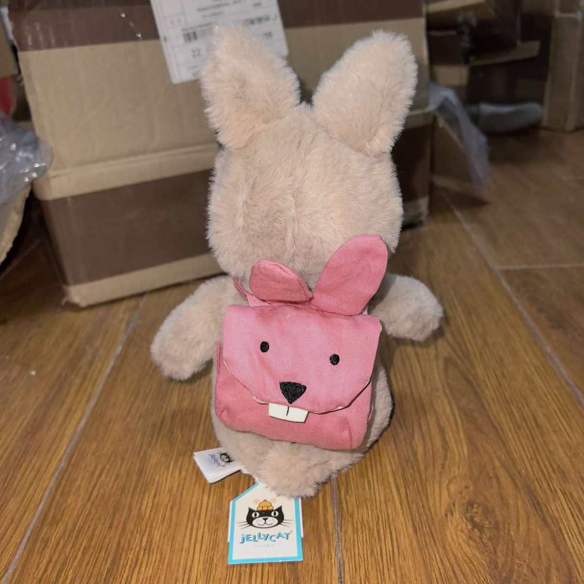 ☑开箱/价格 Jellycat7只玩具 蜜蜂小窝一个， 樱花