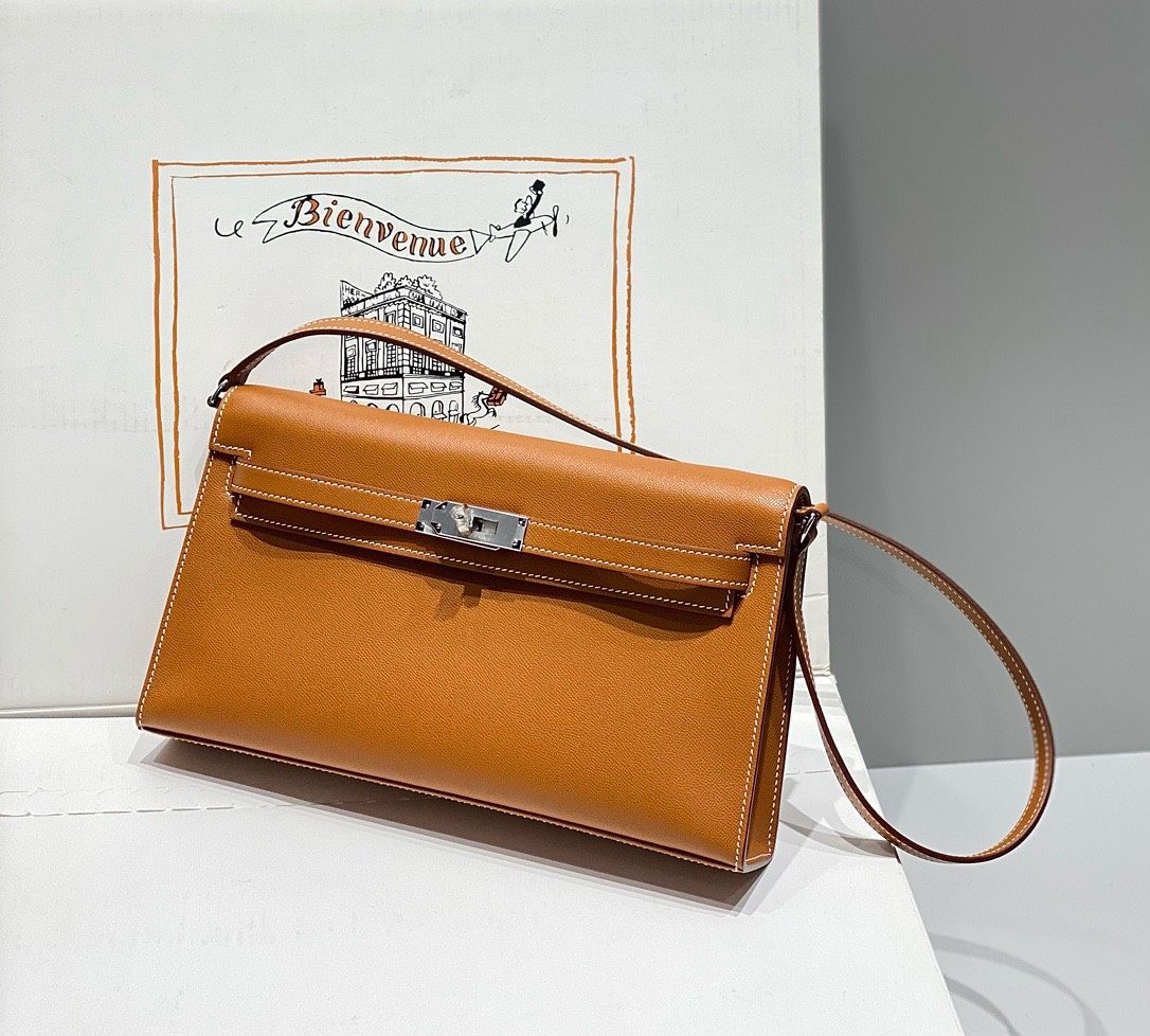 Hermes Kelly elan爱马仕第一只腋下包 飒气�