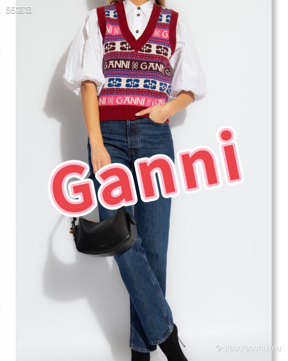 Vitkac中文官网有很多Ganni家的衣服鞋子，我也推荐了