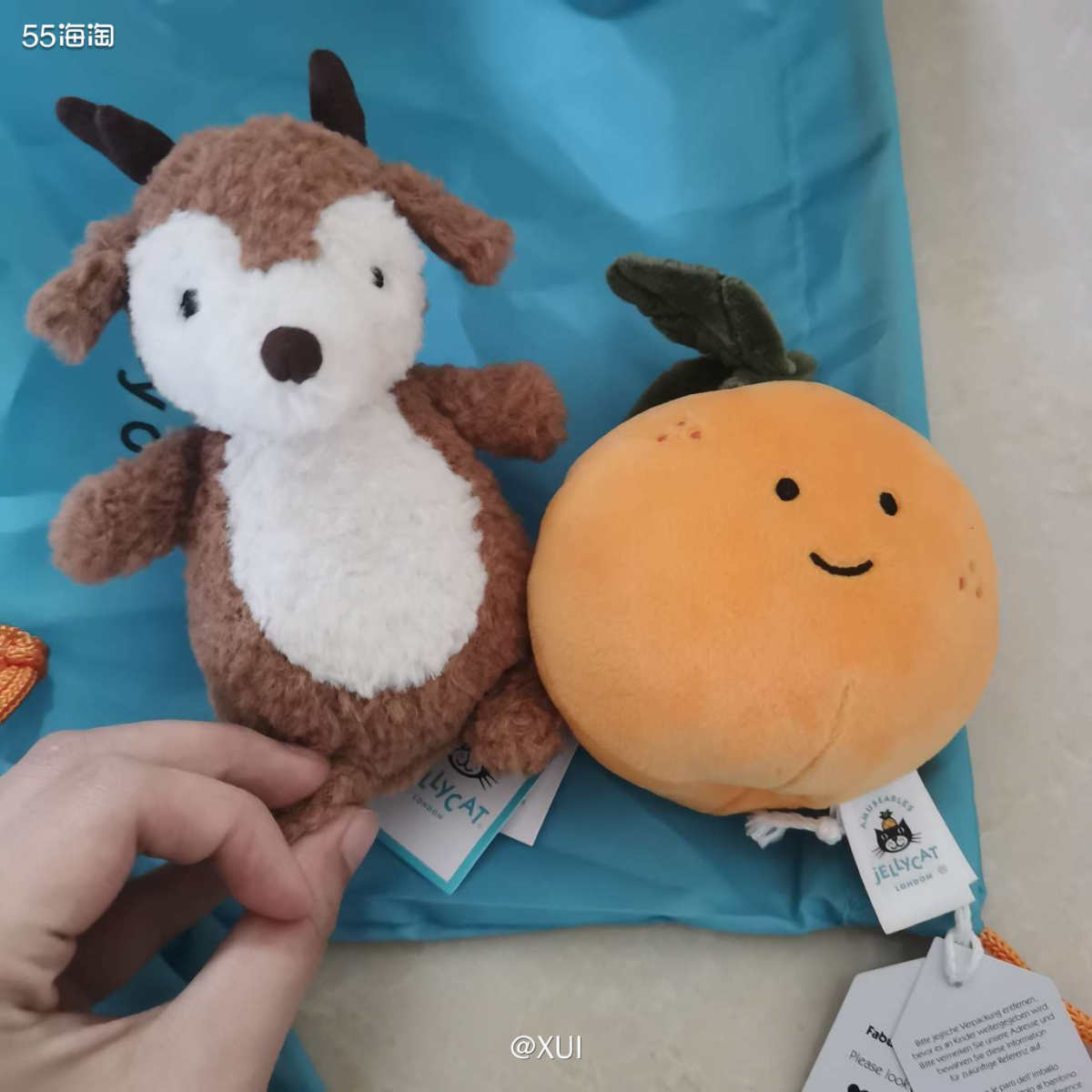 上个月真的买了不少Jellycat最近陆续到货，家里感觉都要
