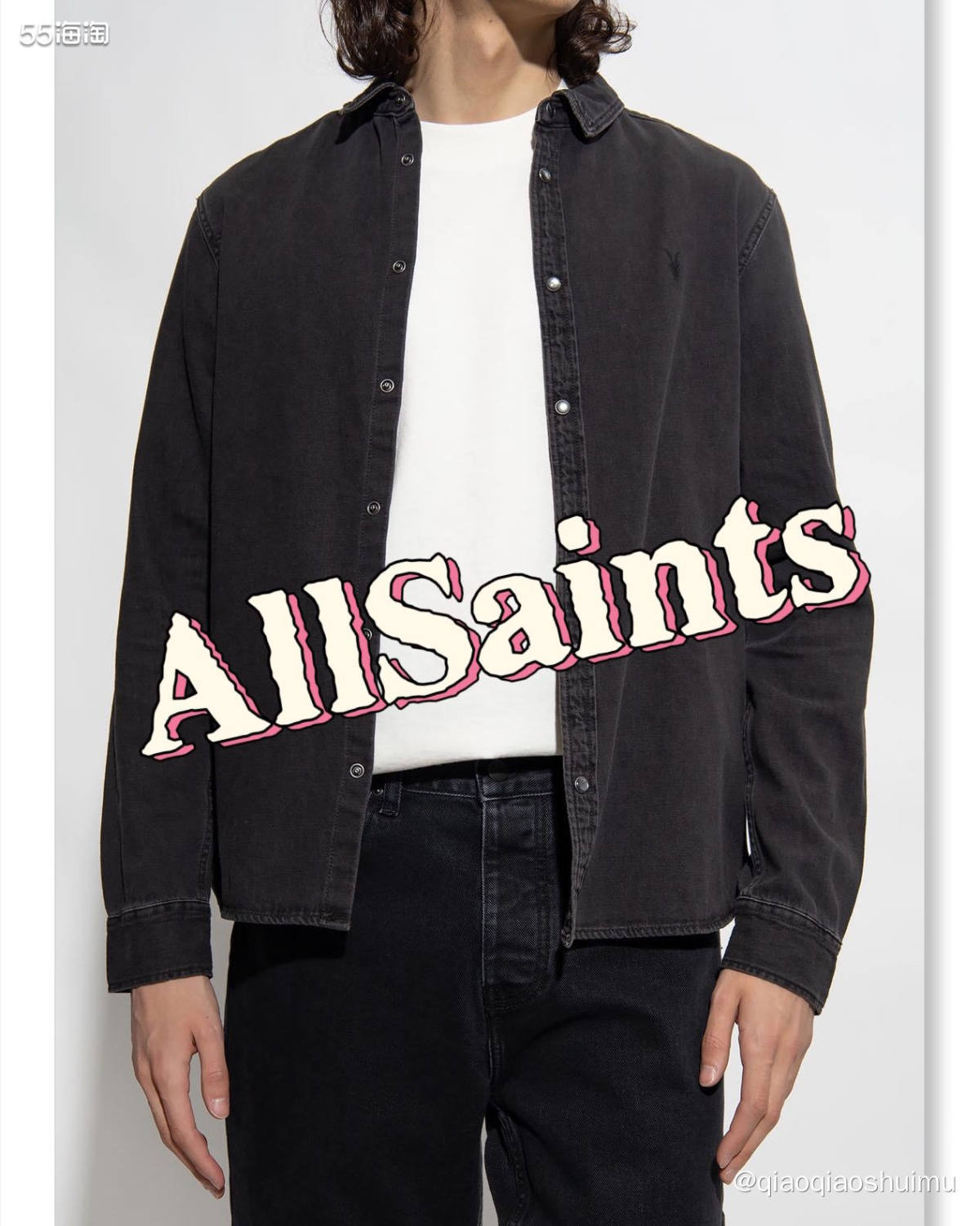 又来推荐AllSaints家的衣服，这次是男装哦，也是妥妥的