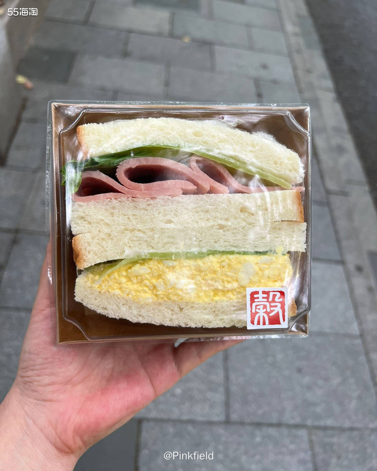 🥪这个也是前几天在五谷七福下的外卖单，之前在评价里看到这款