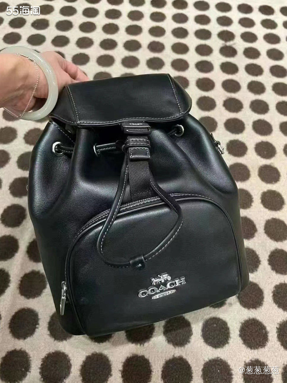 ⭐️⭐️⭐️ 购买网站：蔻驰奥莱 购买产品：pace双肩包 