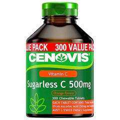 CENOVIS 维生素C无糖咀嚼片 300片 增强免疫