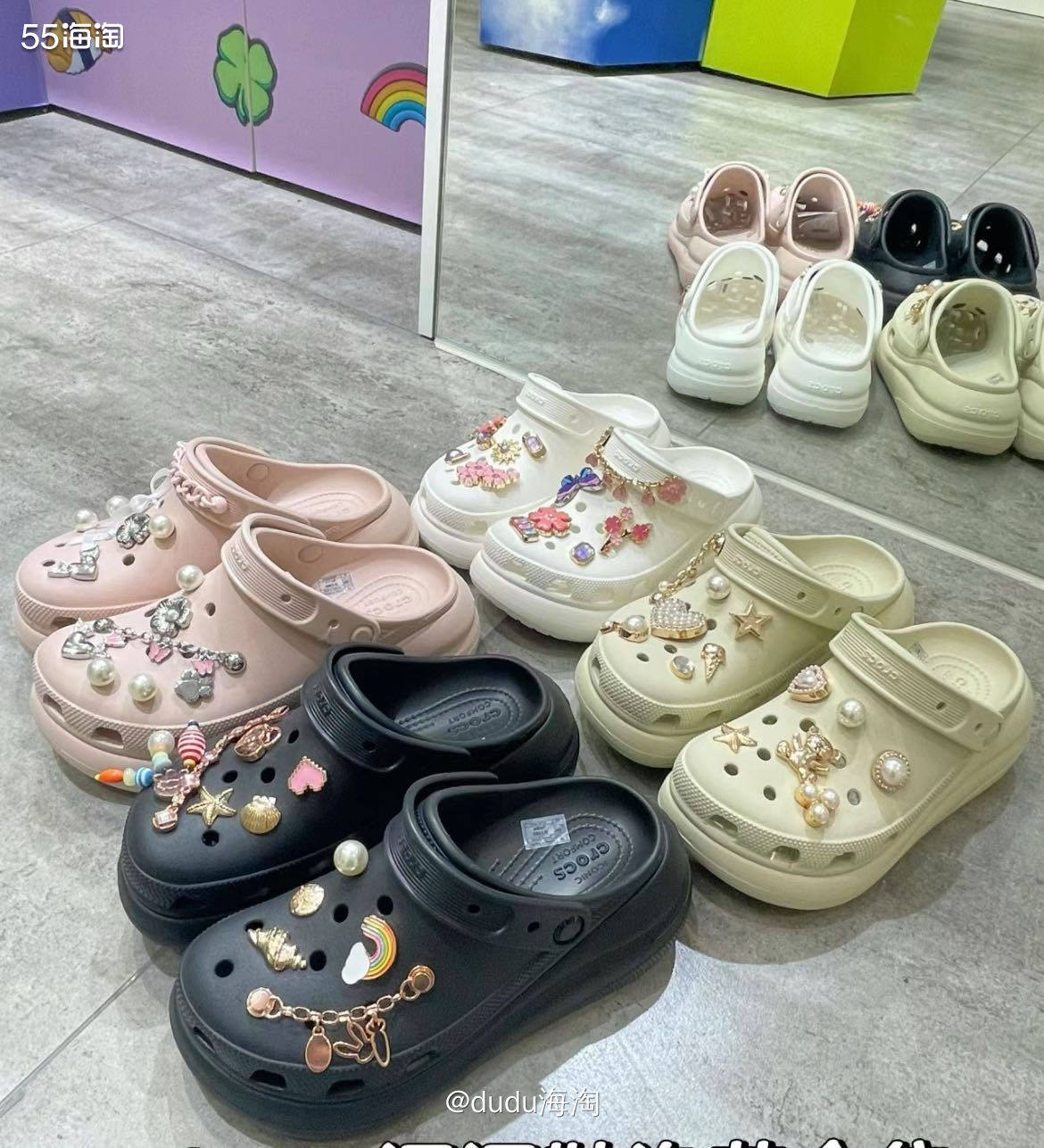 💓海淘crocs虽然很便宜，但是也可能会有瑕疵哦！当然这所