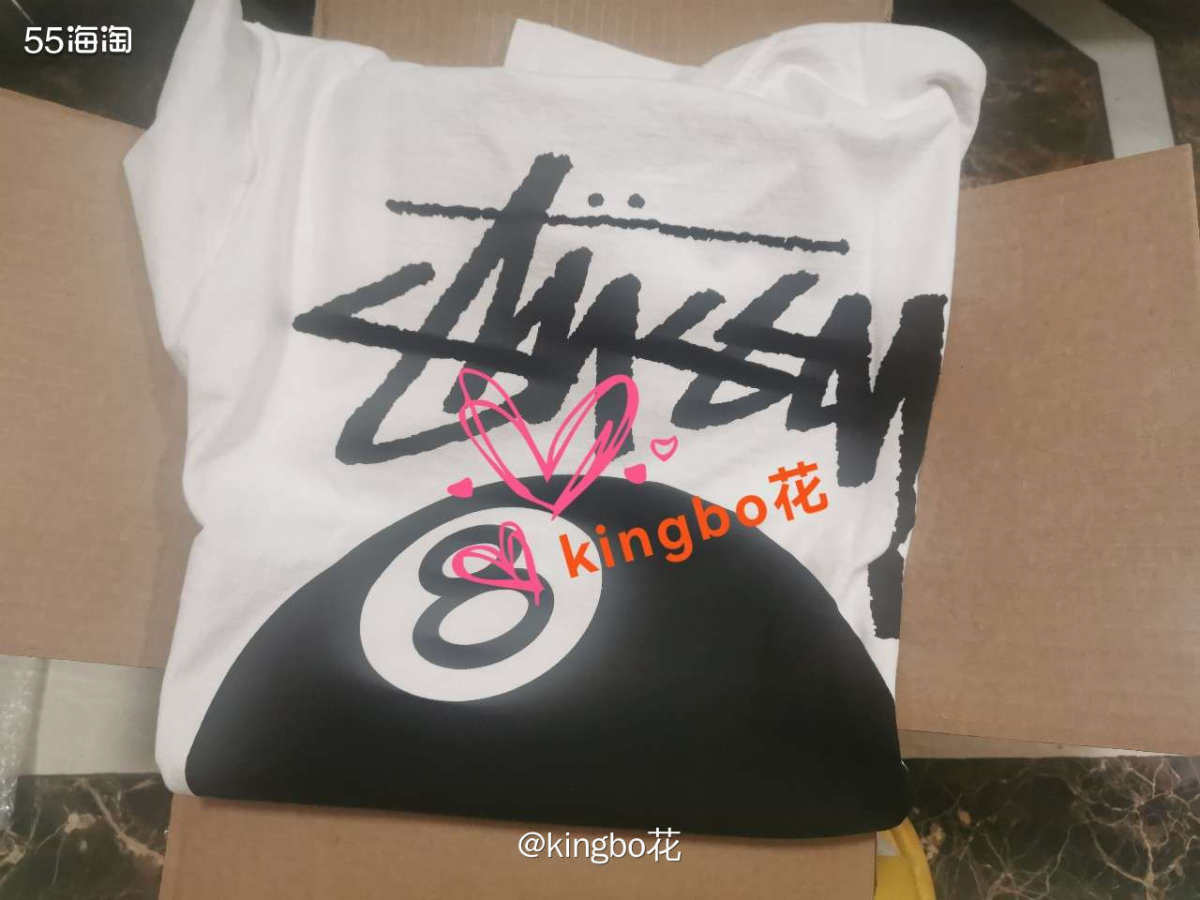 stussy短袖收到了几件，这个天气可以穿起来了  5月天气