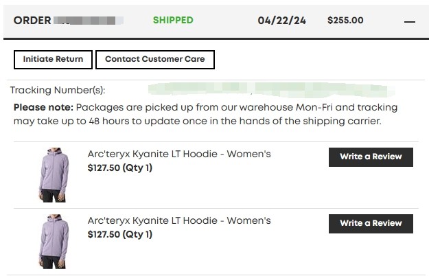 上次在evo买了几件之后就没咋逛过了，结果evo竟然给我发了