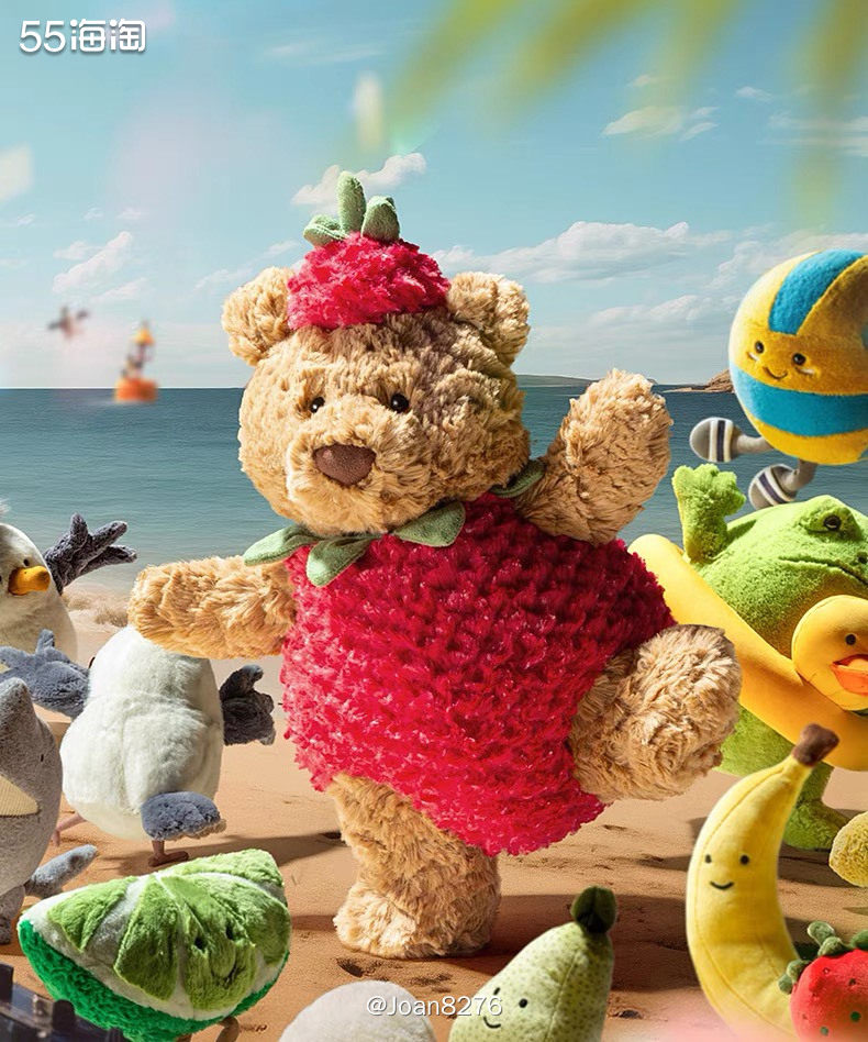 Jellycat家各系列的玩偶选择真的是太多啦，最近更是一季