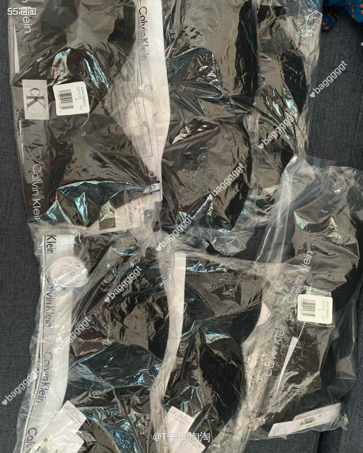 开箱产品:Calvin klein各款内衣 转运:转中 重量