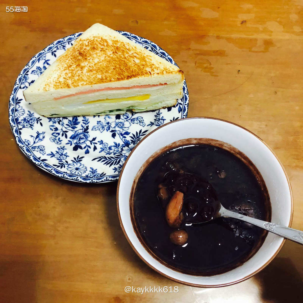 猫超买的宝之素陈皮莲子红豆沙还剩一个正好早餐徊起来✌️他家里