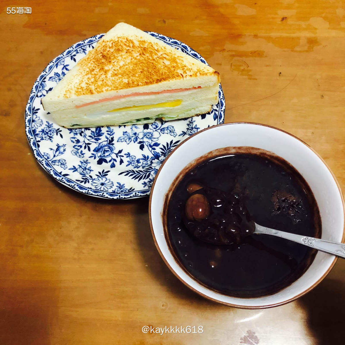 猫超买的宝之素陈皮莲子红豆沙还剩一个正好早餐徊起来✌️他家里