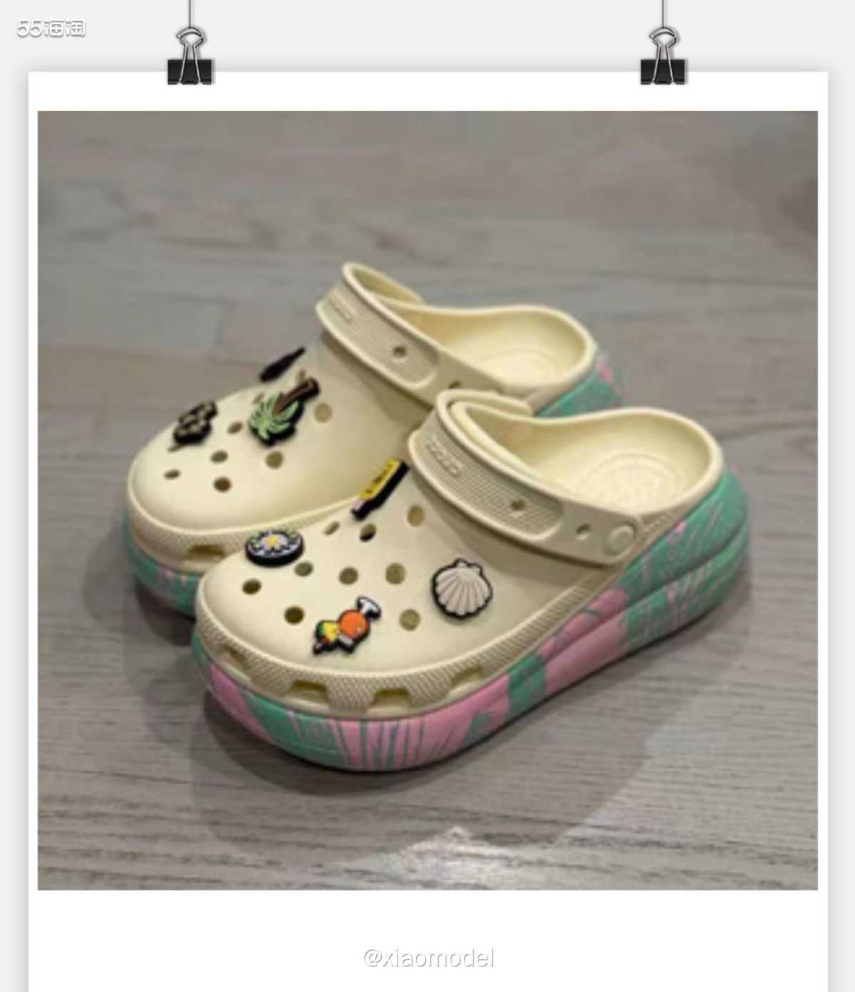 😀这是这次Crocs洞洞鞋2双50刀买的第2单！款式比较杂