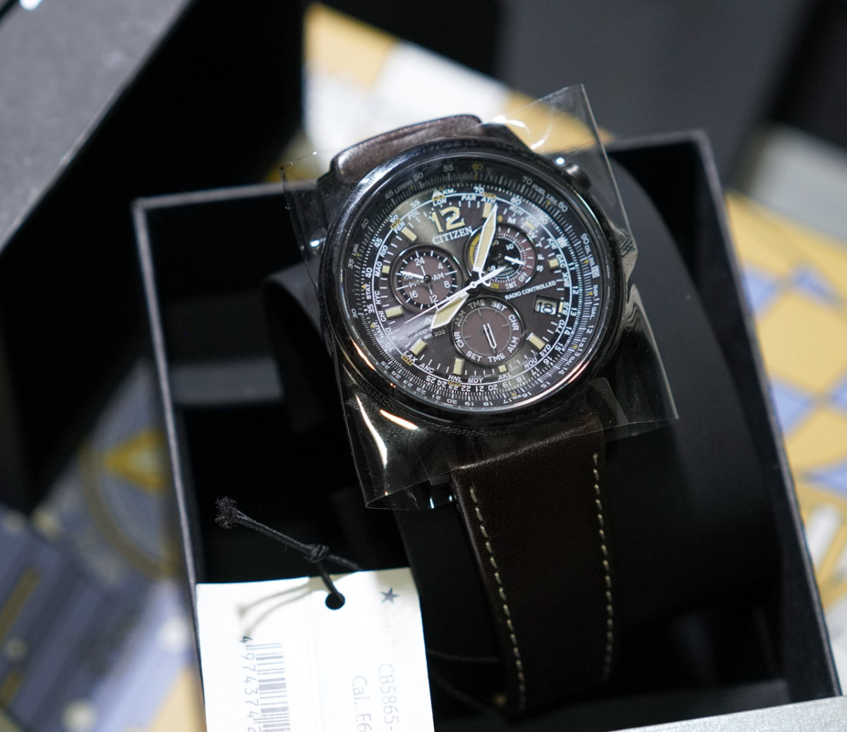 下单网站:eBay 订单产品：西铁城光动能手表 购买订单金额