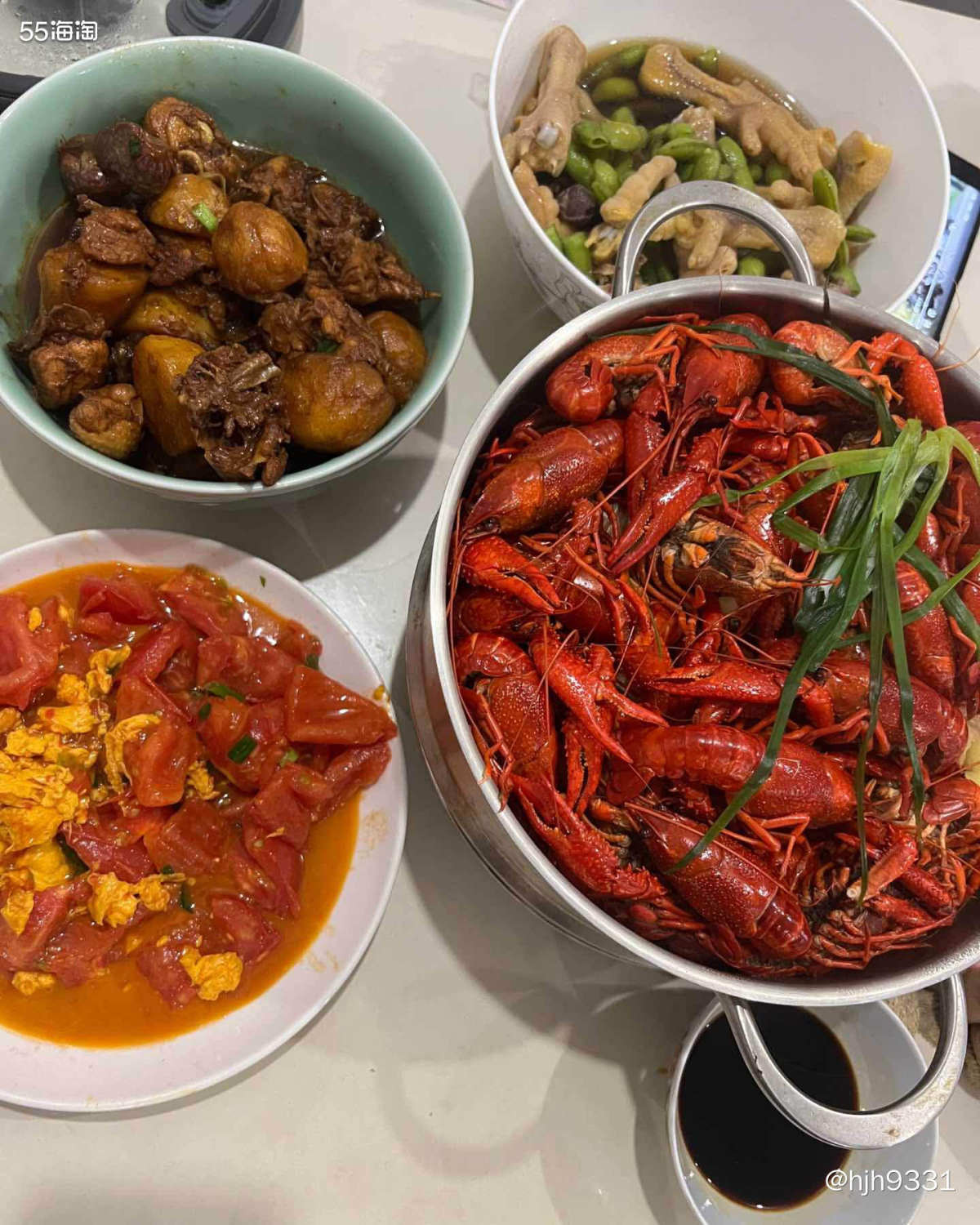 🌺我家那位比较喜欢吃小龙虾，这次买的更赞，直接清蒸了。个头