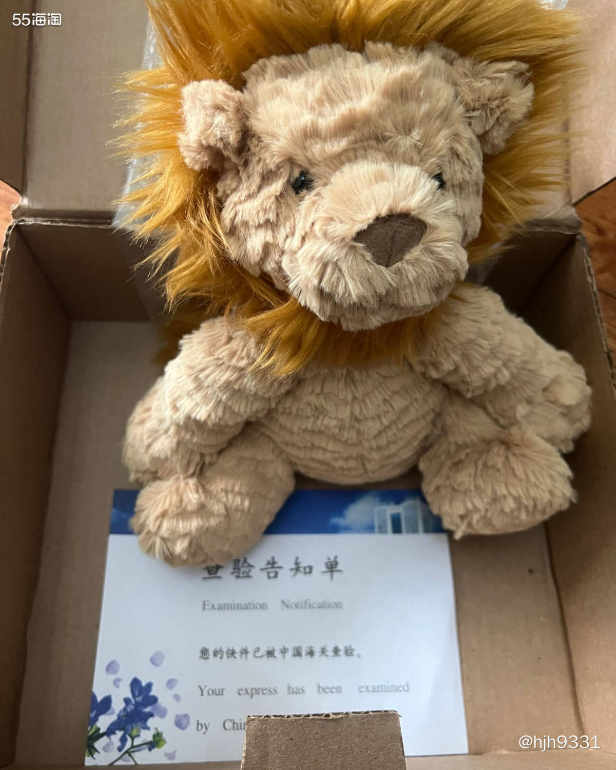 💕这只小狮子太可怜了，因为这箱只有这一个，也不知道什么原因
