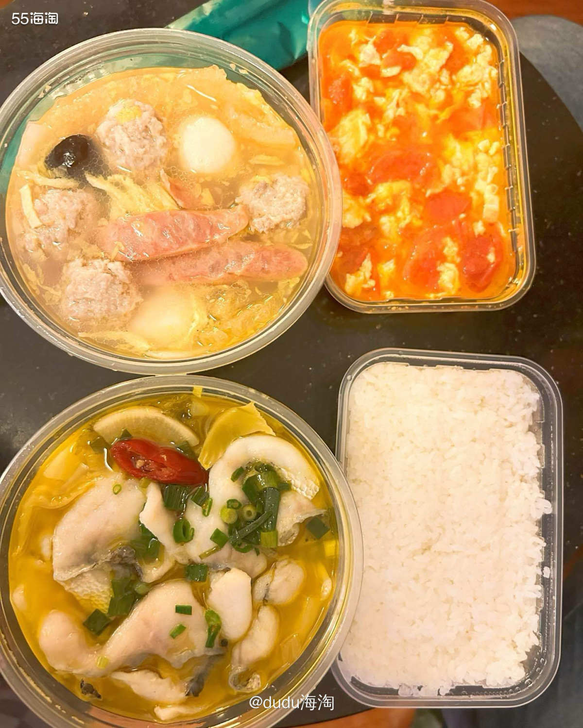 💓翻相册发现了一张美食图，这还是五一前去杭州旅游点的外卖，