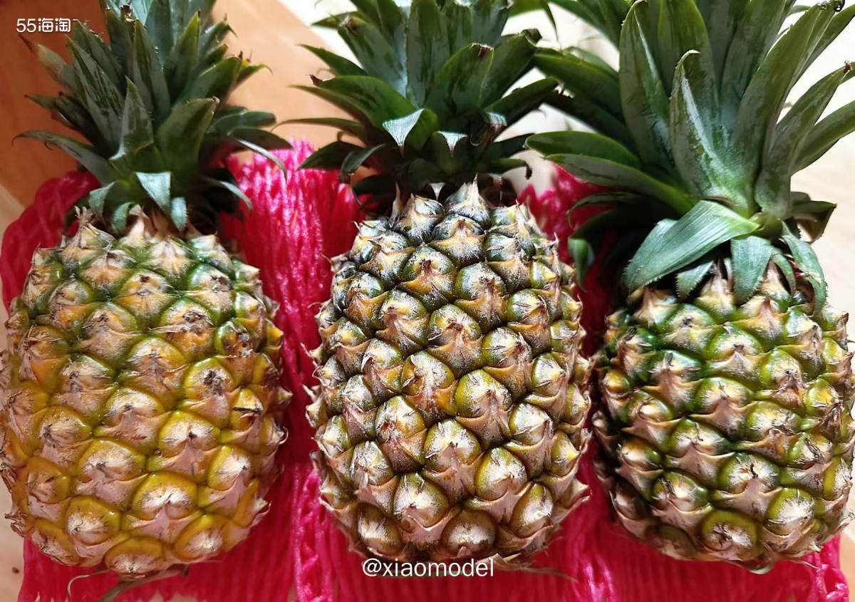 😀最近沉迷吃凤梨。前段时间小程序买的凤梨吃完了，想回购结果