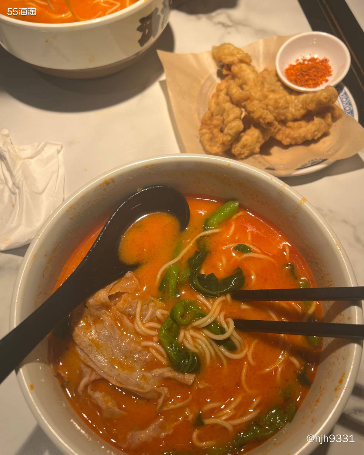🌻这几天孩子放假在家，不过中午还要送他去补课，顺便去吃个午