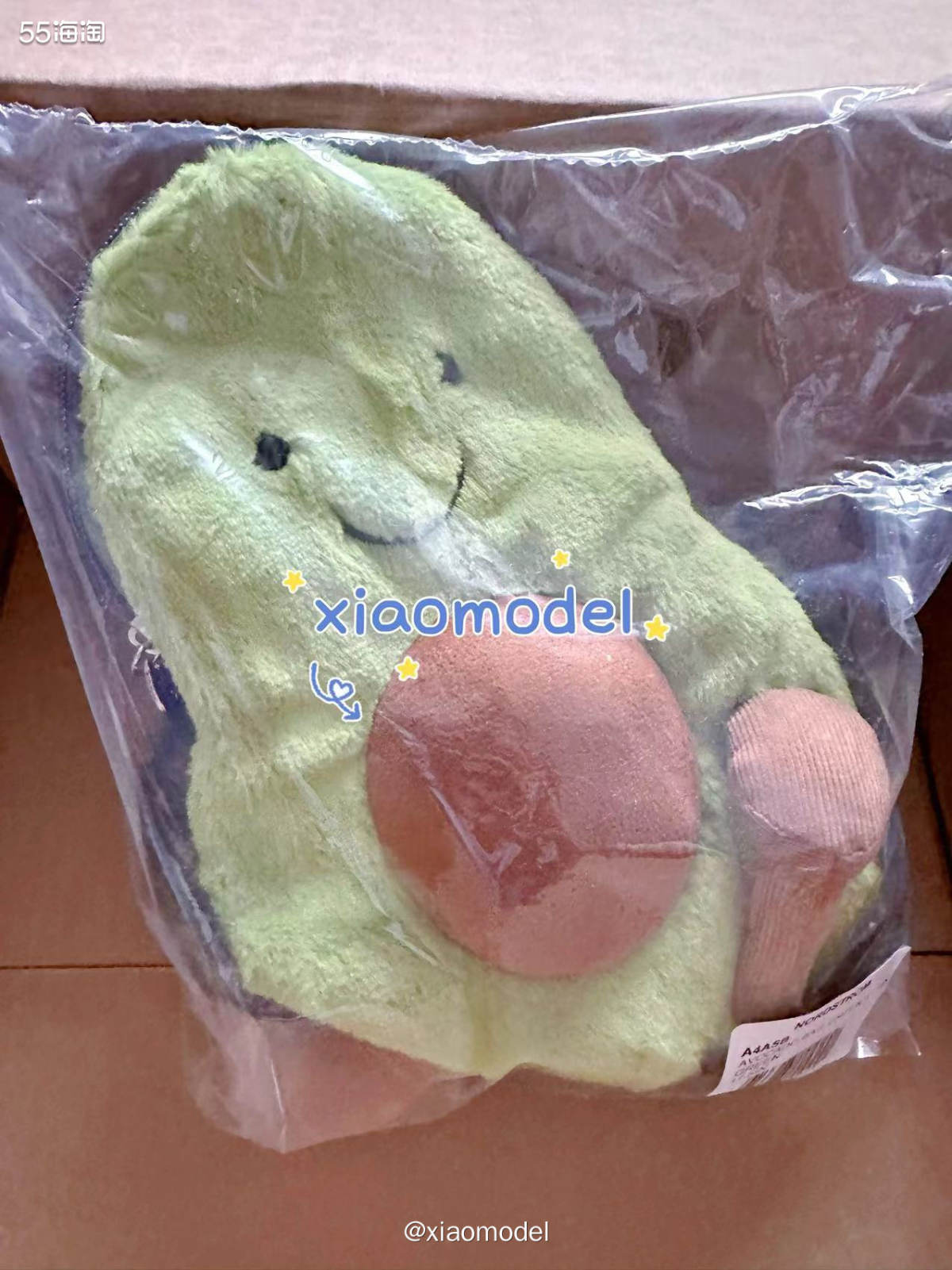 😀今天收到nordstrom买的jellycat玩偶，有浴