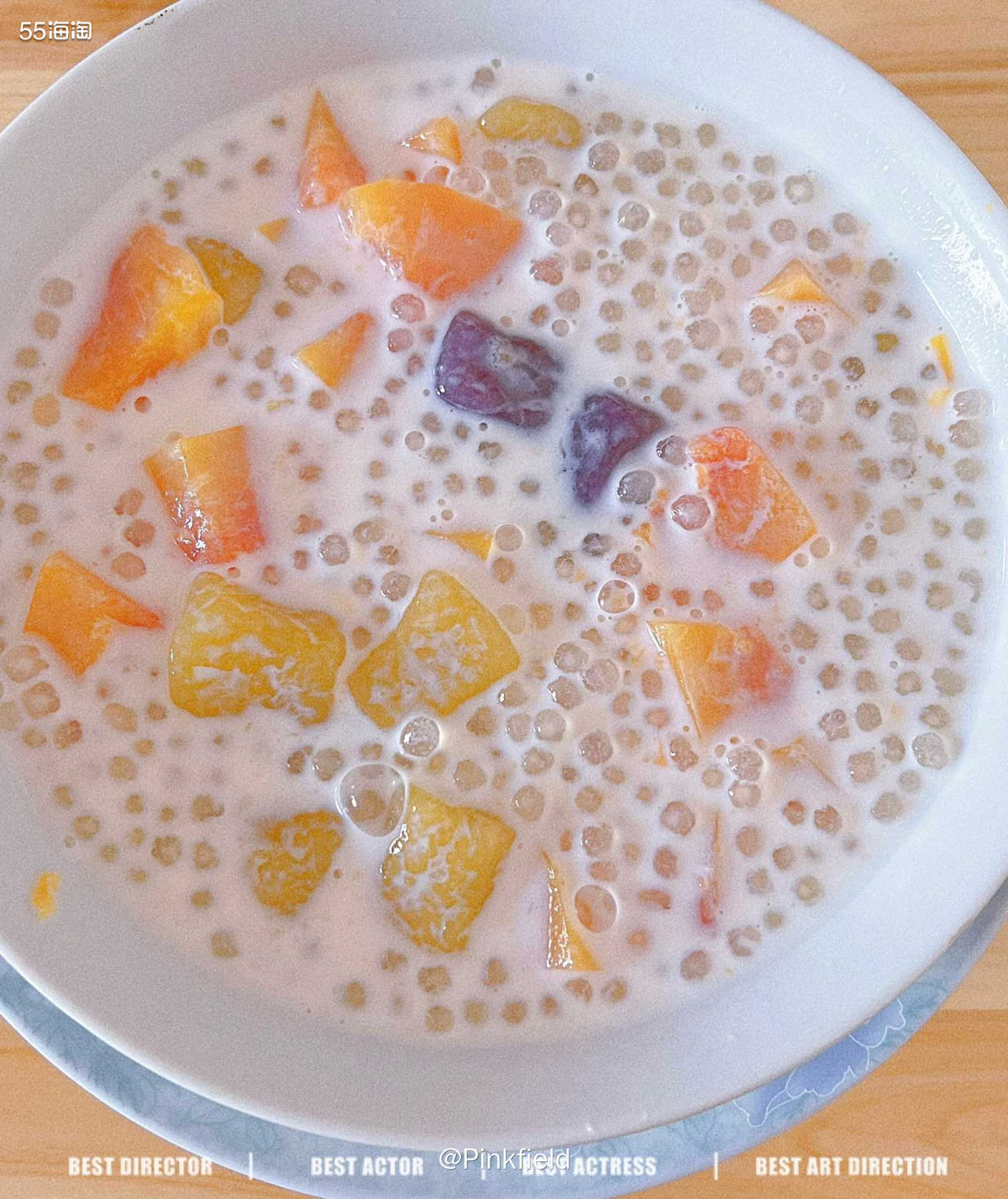 🥛一直以来，我还挺喜欢吃木瓜的，以前都是把木瓜对半切开，取