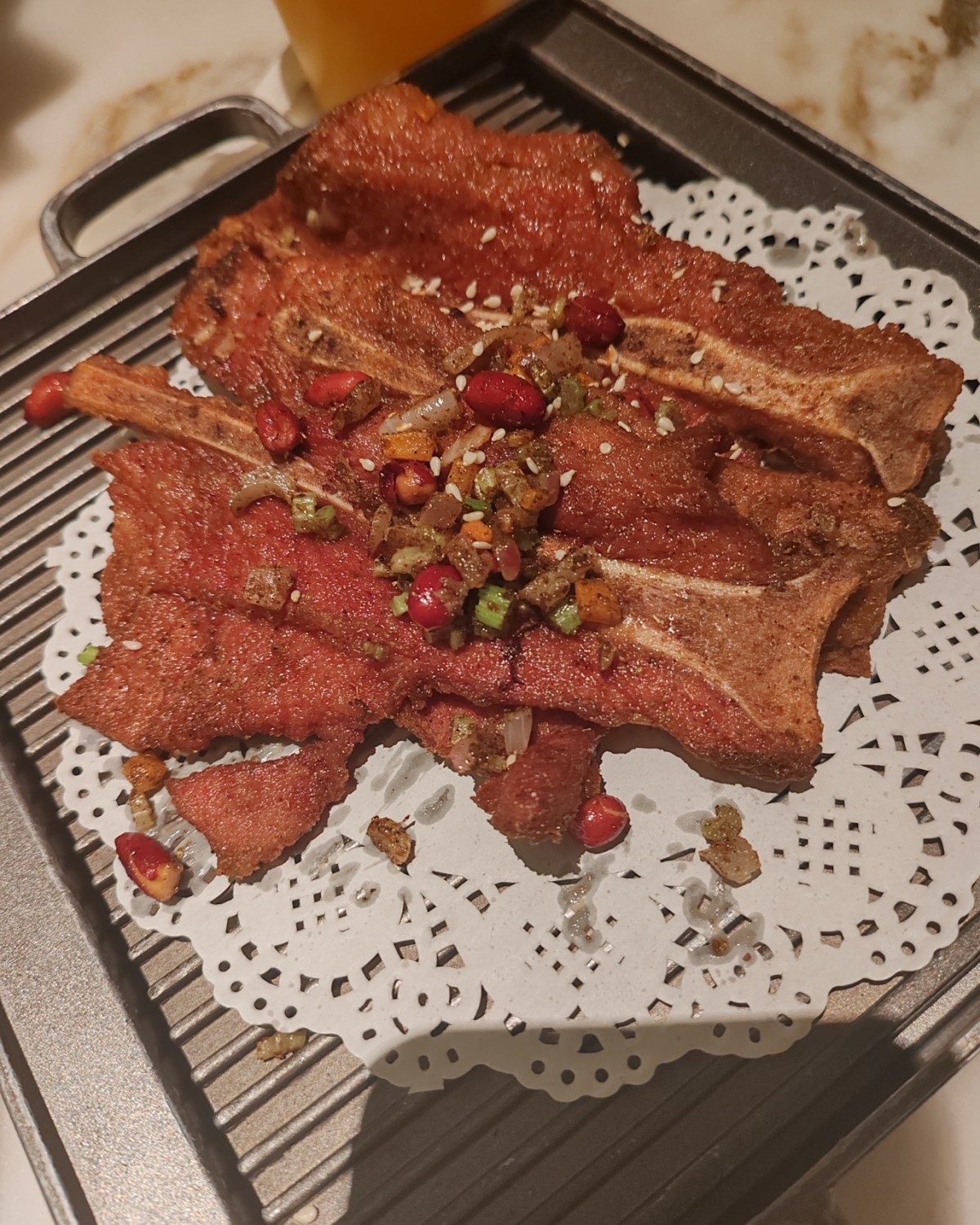 周末下午和闺蜜瞎浪一下午，最终晚餐去了八佰伴的小菜园解决的，