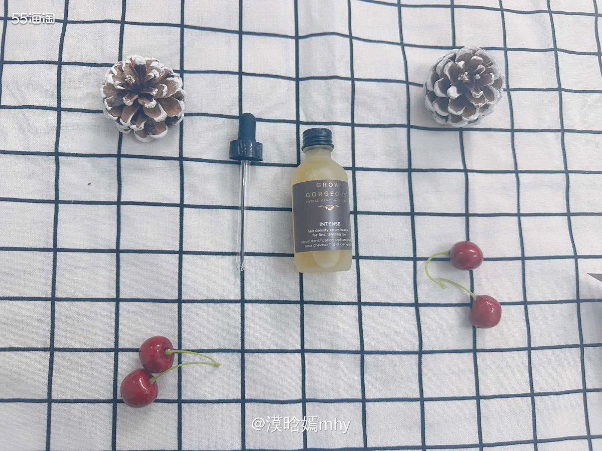 💐很荣幸被55海淘选中做为GrowGorgeous育发精华