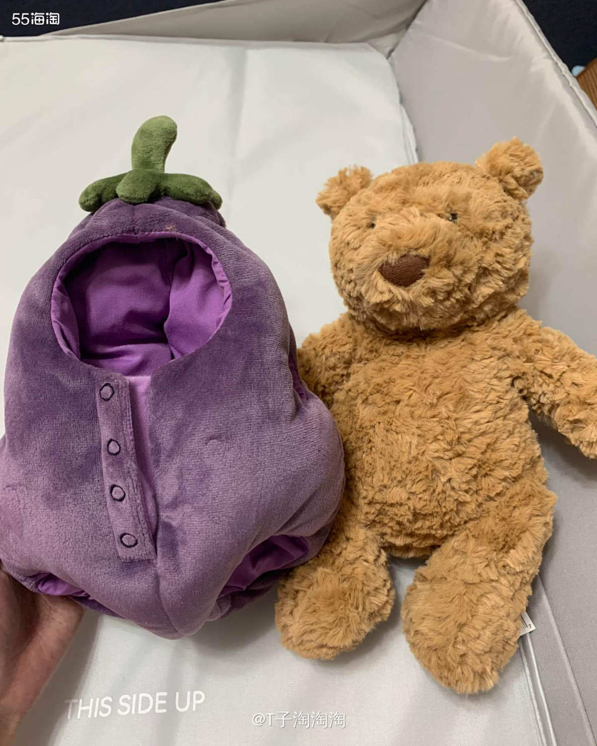 开箱产品：jellycat新款公仔 转运：直邮 时间：下单到