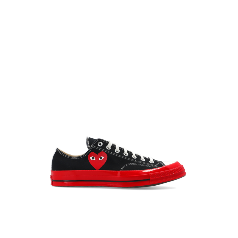 【24SS】CDG Play X Converse CHUCK 70联名款低帮帆布鞋