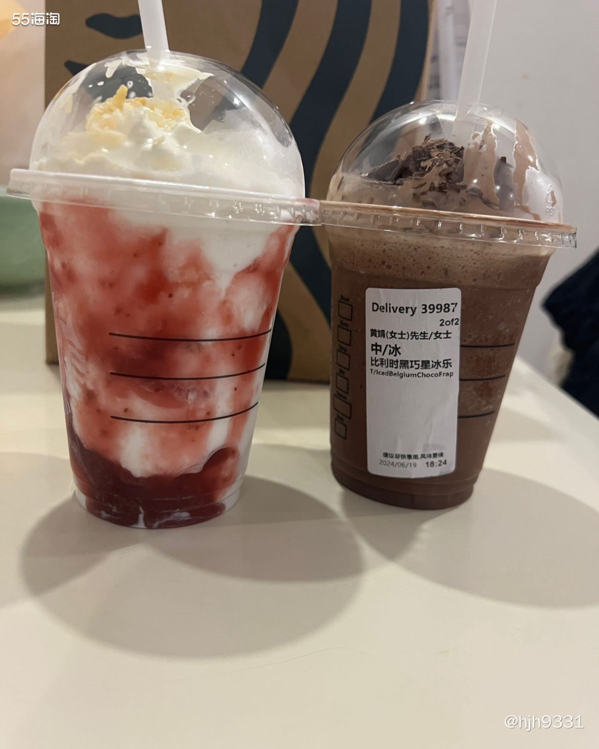 💕饭后一杯星冰乐，也是极好的！ 之前我喝过比利时黑巧星冰乐