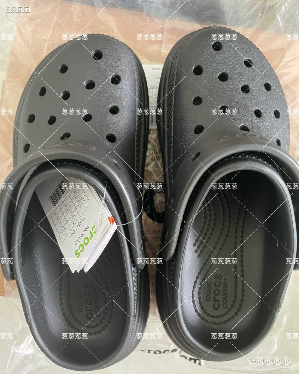 购买网站：crocs 开箱产品：crocs雪屋洞洞鞋 ⭐️⭐