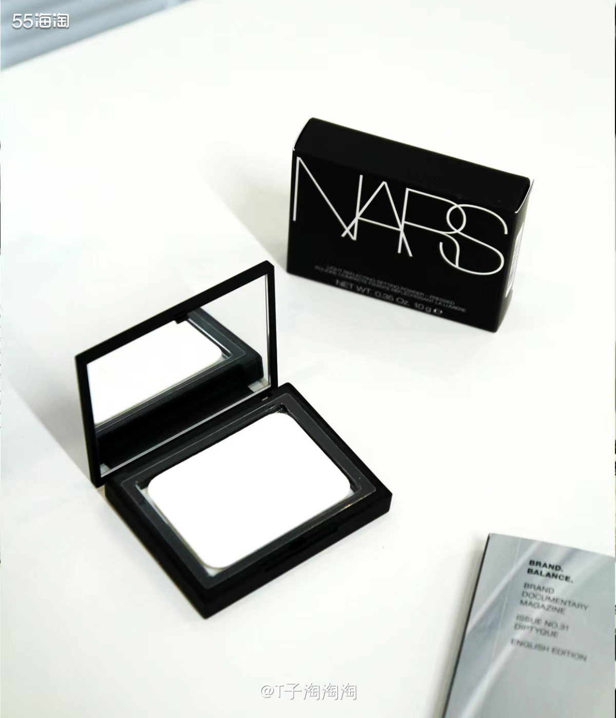📍NARS的大白饼是超级热门的一个单品，控油效果好，而且也