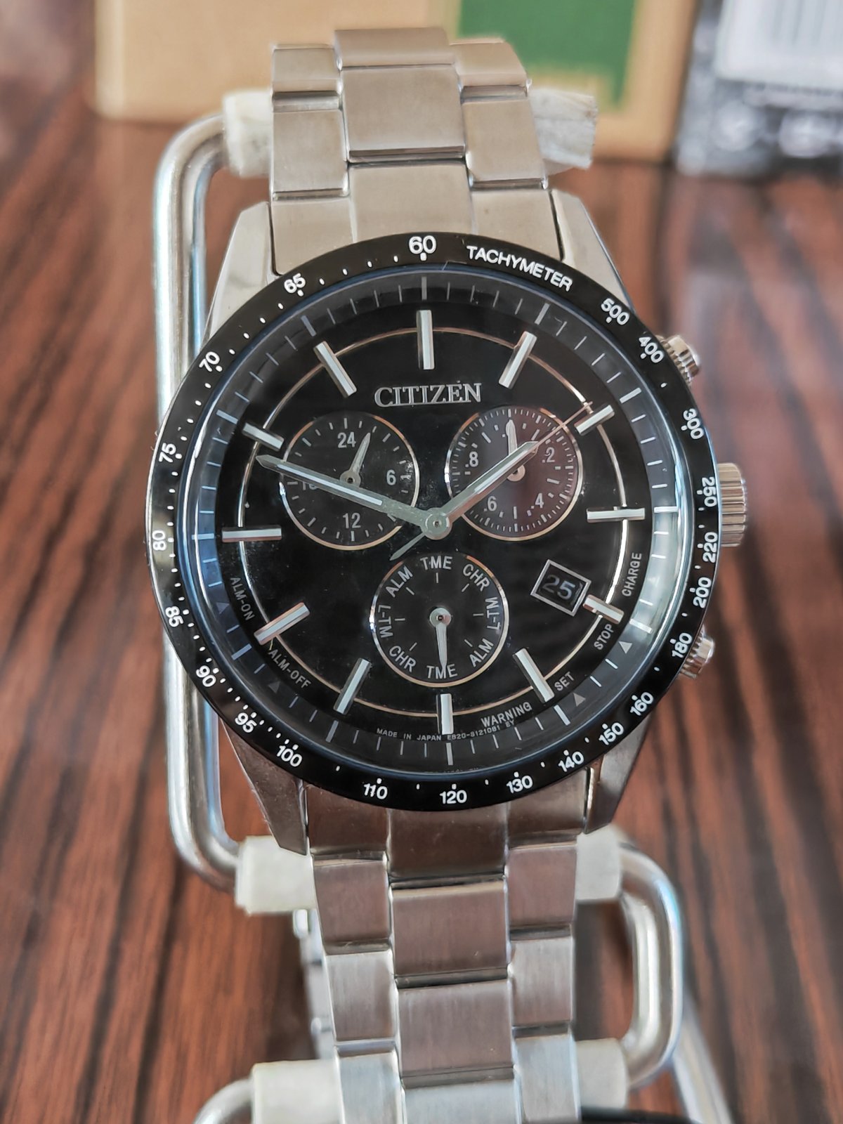 下单网站:eBay 订单产品：西铁城光动能手表 支付及转运：