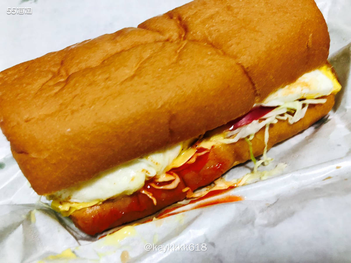昨天预约了早上送的越师傅家的越南法棍🥖三明🥪超大一个真实